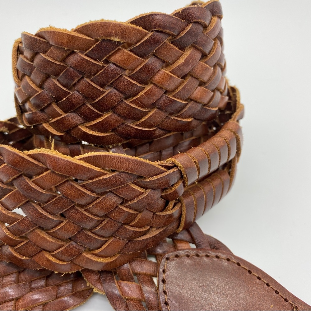 Gap Braided Leather Belt - Picture 2 of 4